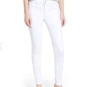 Hudson White Nico 9” skinny jean